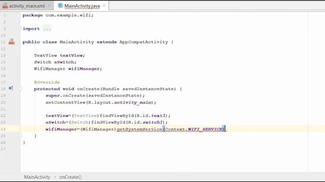 On and Off WiFi in Android Studio | Enable and Disable WiFi in Android Studio смотреть онлайн