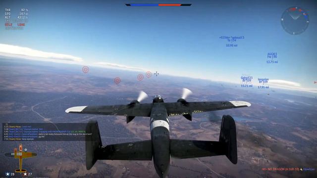 [Warthunder] Bombing Run | DO-217 E2 смотреть онлайн