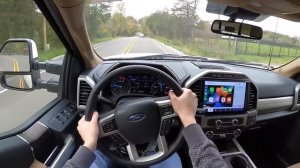 2022 Ford F-250 Super Duty Lariat 6.7 Powerstroke - POV Test Drive (Binaural Audio)