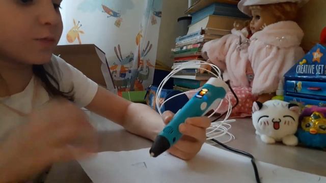 Треугольник на 3D ручке|3D PEN! смотреть онлайн