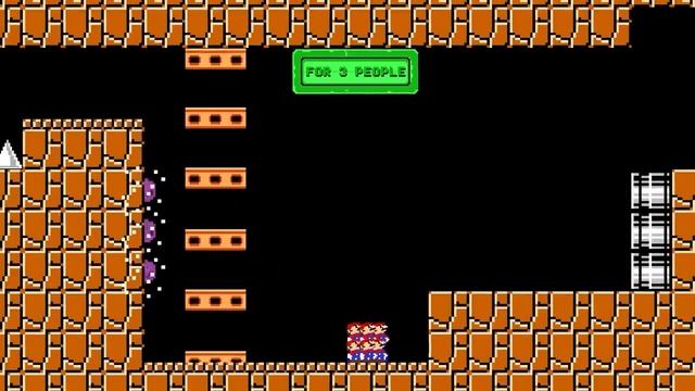 Mario and Tiny Mario the Key Door Golden Maze  Where is the way out?