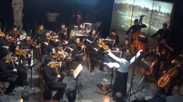 A. Schoenberg - Nocturno for strings and harp Dijana Ilkoska and the String Chamber Orchestra