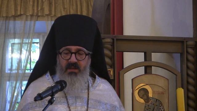 Проповедь на Литургии 4 09 2022 иером. Иоанн (Гуайта) смотреть онлайн