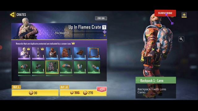 UP IN FLAMES Crate with OTTER Safeguard in Cod Mobile Codm смотреть онлайн