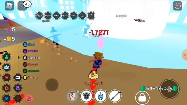 VLOG 18 : ROBLOX : ANIME FIGHTING SIMULATOR смотреть онлайн