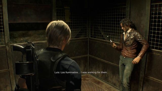 Resident Evil 4 Remake Lift Chat смотреть онлайн