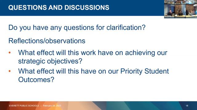 Everett Public Schools Special Board Meeting 2023.02.28 смотреть онлайн