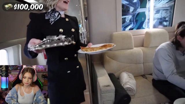 Билет на Самолет за $1 vs $500,000 MrBeast Реакция смотреть онлайн