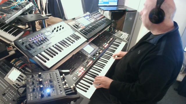 All By Myself: Eric Carmen, Celine Dion (Cover mit Roland G-70, VK-8M und Korg Opsix) смотреть онлайн