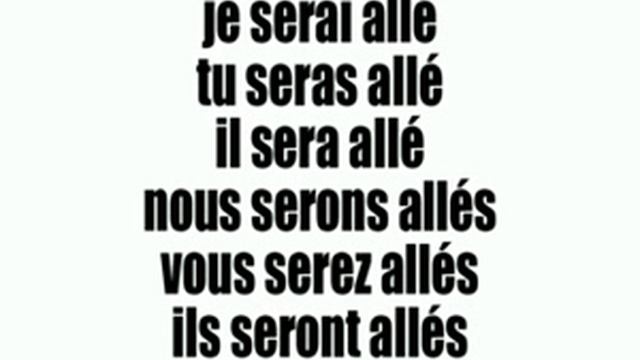 conjugaison:aller смотреть онлайн