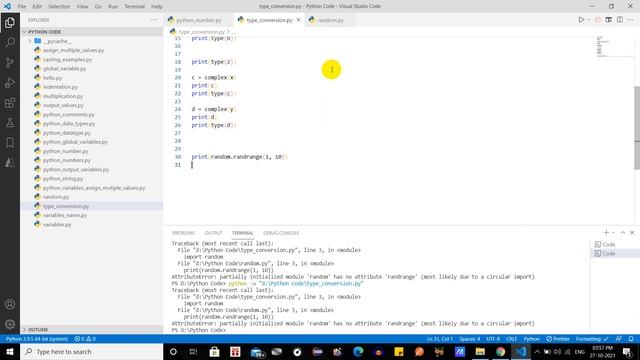 Python Random Number #13 #LingarajTechhub смотреть онлайн