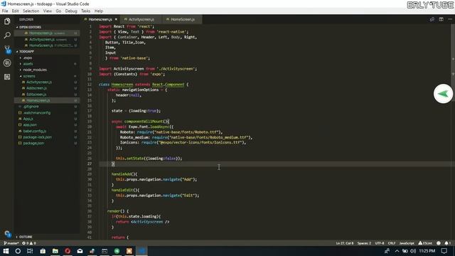 Tutorial React Native dan SQLite Bag 4 - Design Homescreen смотреть онлайн