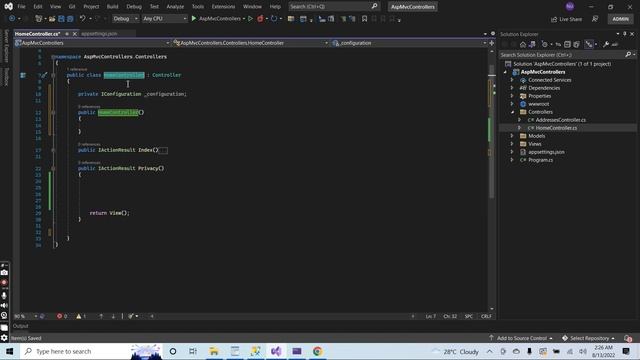 (#6) Appsetting.json file Complete Explanation | ASP MVC .NET 6 C# Tutorial for beginners смотреть онлайн