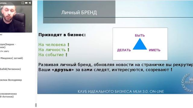 Система рекрутирования для Команды Клуба Идеального Бизнеса 13.03.2019 смотреть онлайн
