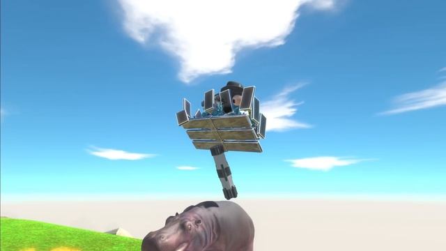 We Made Our Own Battle Sharks in Animal Revolt Battle Simulator Multiplayer! смотреть онлайн