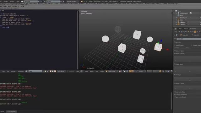 Скриптинг в Blender 2 смотреть онлайн