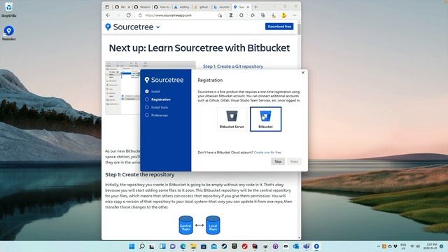 Configuring SourceTree for GitHub (Windows Version) смотреть онлайн