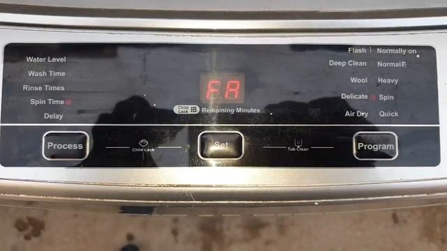 How to solve FA Error Code Haier Fully Automatic washing machine Complete Testing in Urdu/Hindi смотреть онлайн