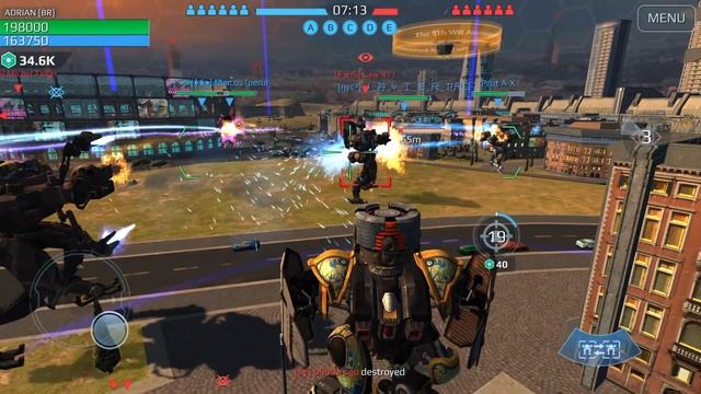 War Robots - Funny Mercury Build Using No Weapons Only Helldive With Death Mark смотреть онлайн