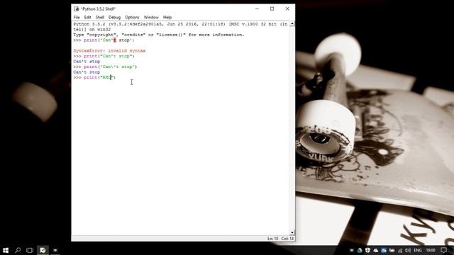 6. Экранирование. Служебные символы в Python 3 - Symbols (Уроки Python - Python Tutorial) RU смотреть онлайн