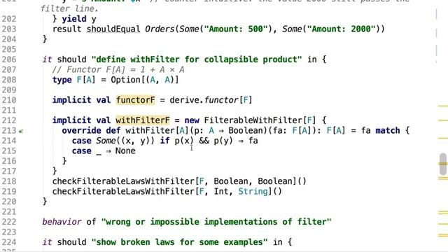 Functional programming, chapter 6, part 1: Filterable functors, their laws and structure. Examples смотреть онлайн