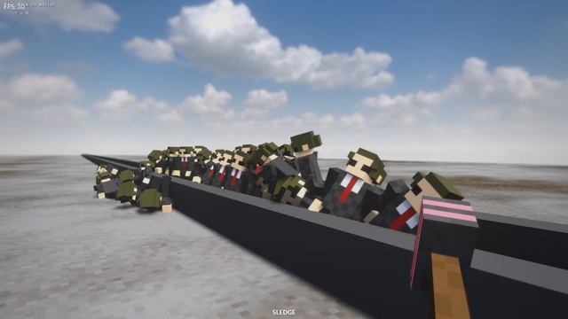 Trains Crash Into Gorey Humans - Teardown смотреть онлайн