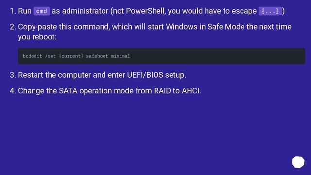 Switch RAID to AHCI without reinstalling Windows 10 смотреть онлайн