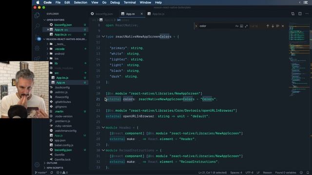 Getting Started with your ReasonML React Native app смотреть онлайн