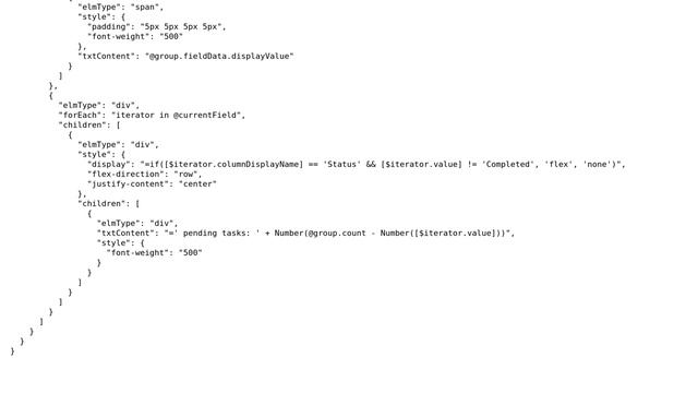 Sharepoint: Lists 365 JSON - group header based on condition смотреть онлайн