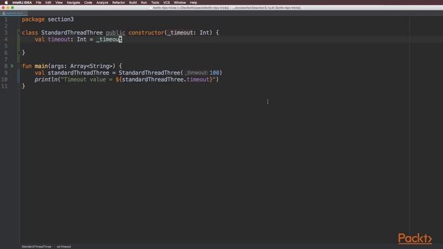 Kotlin – Tips Tricks Techniques : Simplify Class Properties Constructor Parameter | packtpub.com смотреть онлайн