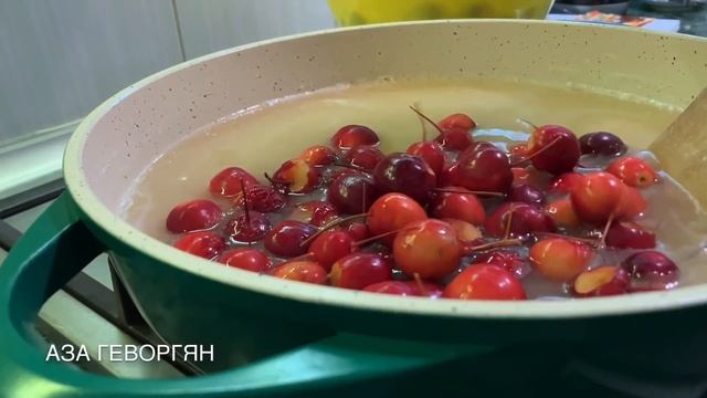 Королевское варенье из райских яблок или ранеток | Apple jam | Խնձորի մուրաբա смотреть онлайн