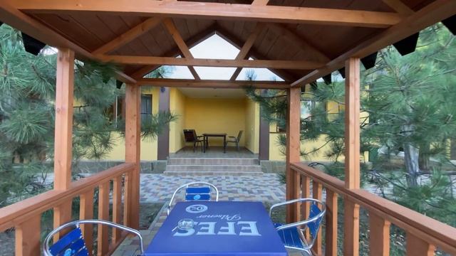 Новые беседки на 1/2 коттеджа — База отдыха Тюльпан смотреть онлайн