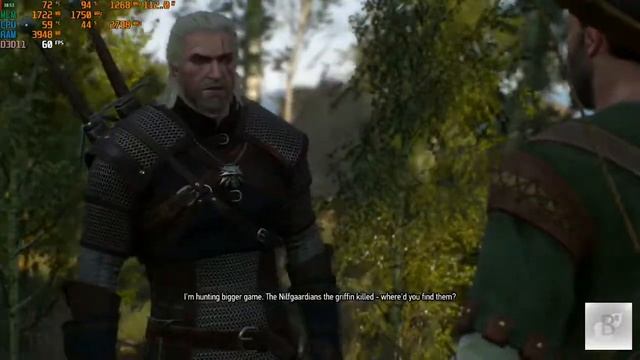 The Witcher 3, Gameplay on Xeon X3450 , RX570 4GB DDR5 , HIGH SETTINGS , 1366x768 | Benchmarkism смотреть онлайн