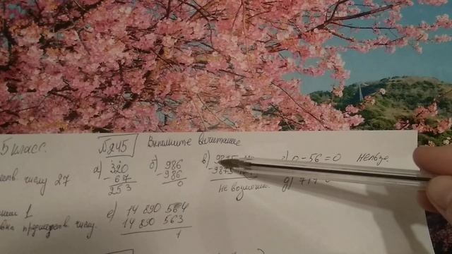 242, 243, 244, 245, 246, 247, 248, 249 Математика 5 класс. Задачи и примеры смотреть онлайн