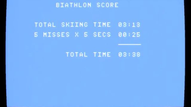 Atari 7800 Winter Games смотреть онлайн