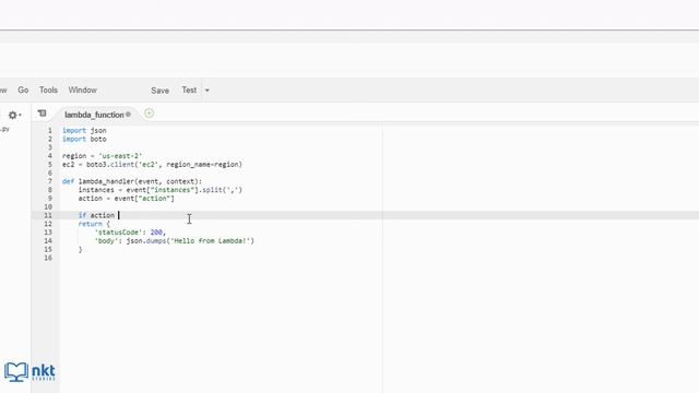 Start Stop EC2 with Lambda Python смотреть онлайн