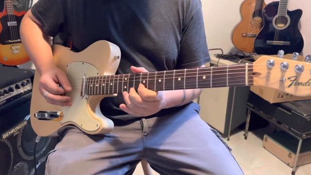 2009 Fender Telecaster Made in USA Highway Yellow смотреть онлайн