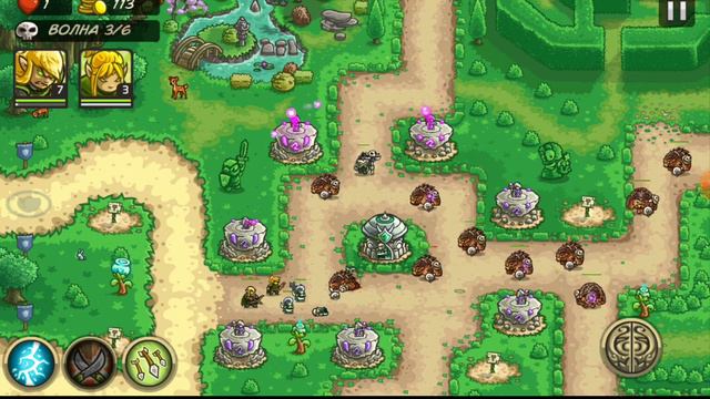 Kingdom Rush Origins ⭐ "Героическое испытание" - 5 уровень, прохождение 💥 смотреть онлайн