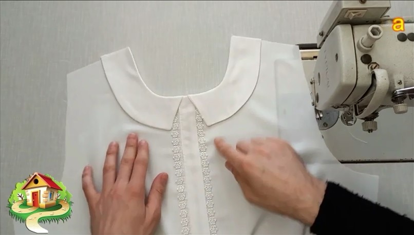 Лучший способ пошива женского воротничка смотреть онлайн