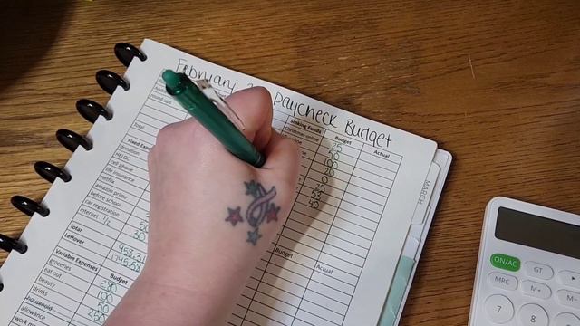 February 23 Paycheck Budget Set Up смотреть онлайн