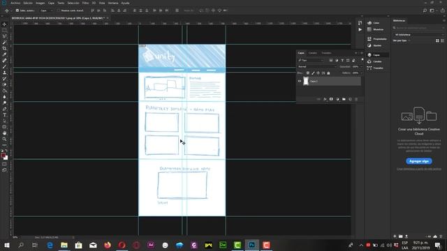 3. Exportación a prototipo Wireframe: Sectores de photoshop смотреть онлайн