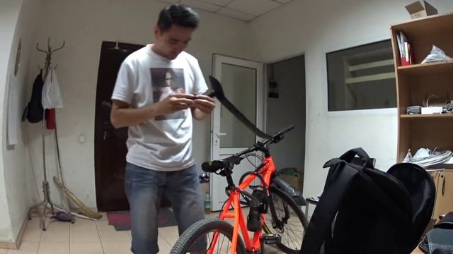 Заднее крыло фирмы stern попровляю крыло,улучшение крыла на велосипеде.Часть 1 смотреть онлайн