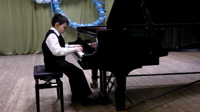 Кравцов Артем, Ф. Бургмюллер "Утренний колокол" смотреть онлайн