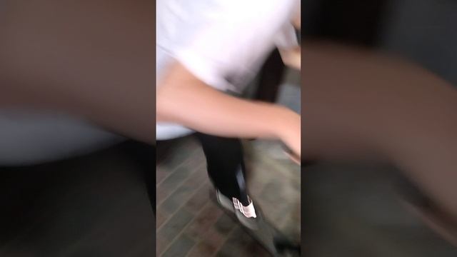 лютый развал на самокате