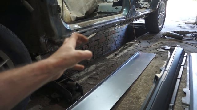 СПОТТЕР из МИКРОВОЛНОВКИ и замена ПОРОГА на Ваз 2112 смотреть онлайн