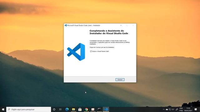 Como baixar e instalar o Visual Studio Code (VS Code) - 2021 смотреть онлайн
