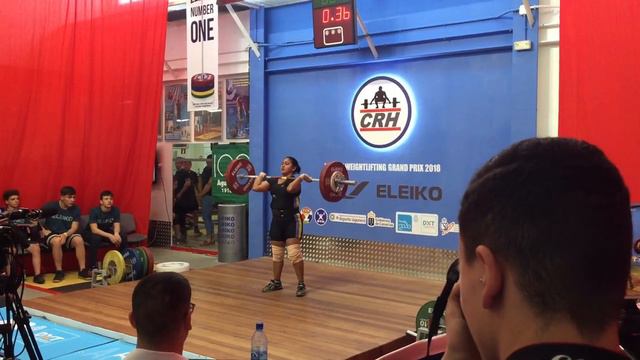 Weightlifting Grand Prix- Sukanya bai wins Silver medal смотреть онлайн