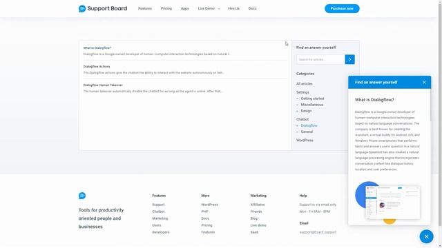 Support Board | WordPress and PHP Chat and Chatbot Platform смотреть онлайн
