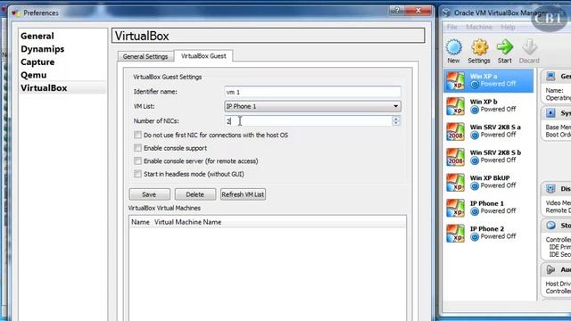 How to Configure VirtualBox in GNS3 смотреть онлайн
