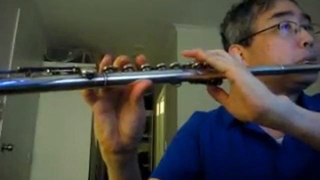 찬송가 Hymn - 481 장 - 주여 복을 주시기를 (Even Me) - Pearl Nickel Flute смотреть онлайн
